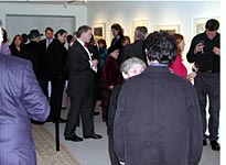 The crowd at the benefit