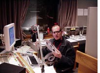 Dylan behind the board