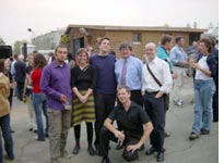 Geekcorps Geeks at Steppe Inn