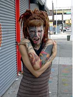 Angelica's fiercer look 