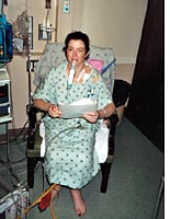 With the nebulizer