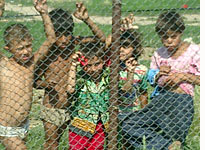 Roma children from Oradea, near the Hungarian border