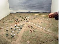 A diorama of the first Soviet atomic test. Click image to expand.