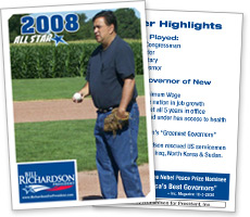 Richardson baseball cards. Click image to expand.