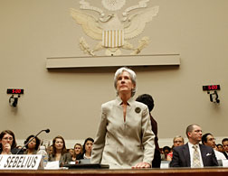 Health and Human Services Secretary Kathleen Sebelius. Click image to expand.