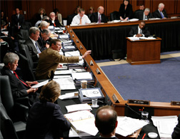 Mark up hearing before the U.S. Senate Finance Committee on Capitol Hill. Click image to expand.