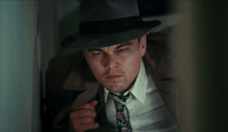 Leonardo DiCaprio as Teddy Daniels in Shutter Island.