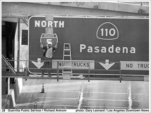 Pasadena sign.