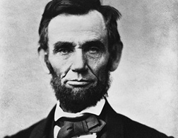 Abraham Lincoln. Click image to expand.