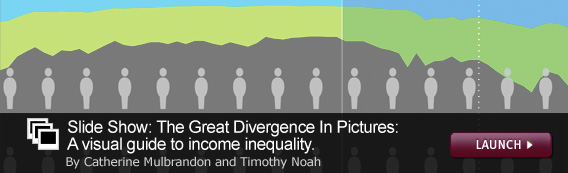 Slide Show: The Great Divergence In Pictures. Click image to launch.
