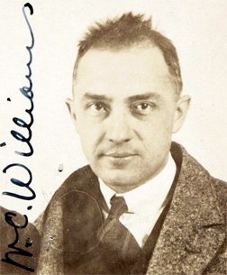 William Carlos Williams. Click image to expand.
