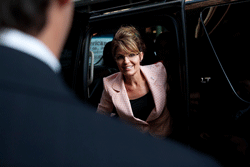 Sarah Palin in New York. Click to expand image.