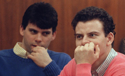 The Menendez brothers. Click image to expand.