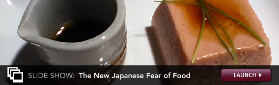 Slide Show: The New Japanese Fear of Food. Click image to launch.