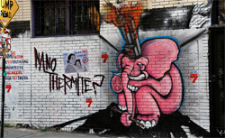 Nano Thermite? grafitti. Click image to expand.