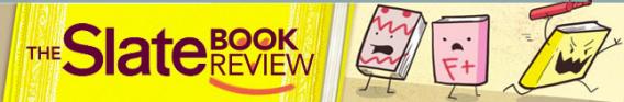 Slate Book Review logo, illustration by Laura Terry