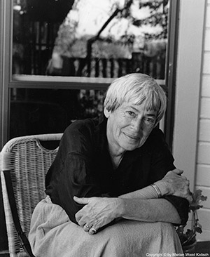 Author Ursula LeGuin.