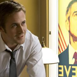 Ryan Gosling with George Clooney in Ides of March