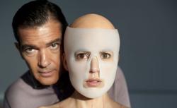 Antonio Banderas as Doctor Robert Ledgard and Elena Anaya as Vera in The Skin I Live In.
