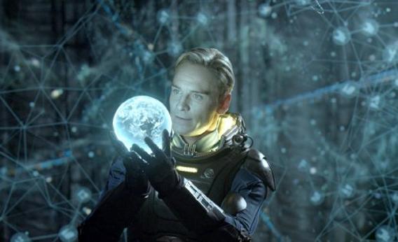 Michael Fassbender in Prometheus.