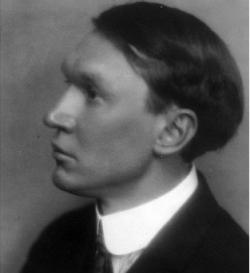 American poet Vachel Lindsay (1879-1931)