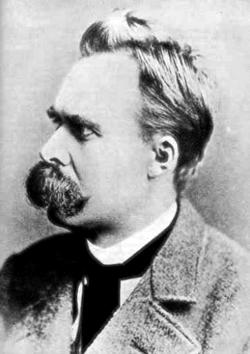 German philosopher Friedrich Nietzsche.