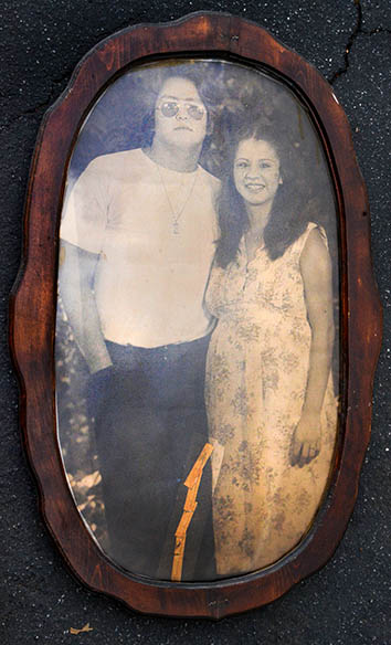 Yvette Flores and her husband, David, in the summer of 1979, whe