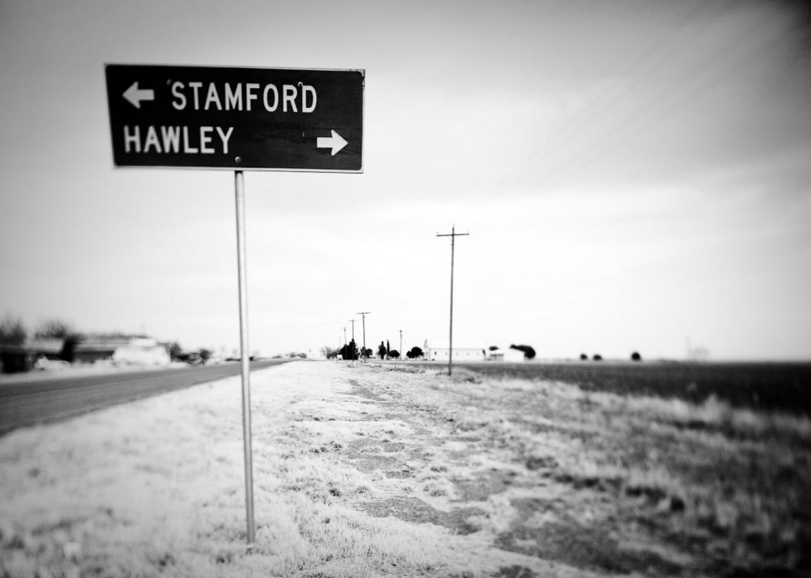 Long highway in Texas, 2009