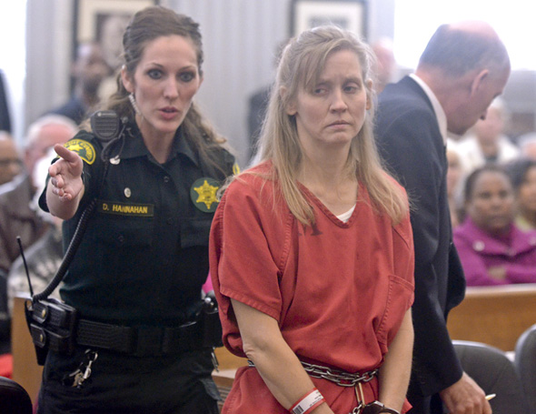Carri Williams at her sentencing, Oct. 30, 2013.