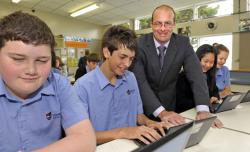 Steve Martin is head of junior science at Howick College. Steve Martin is head of junior science at Howick College