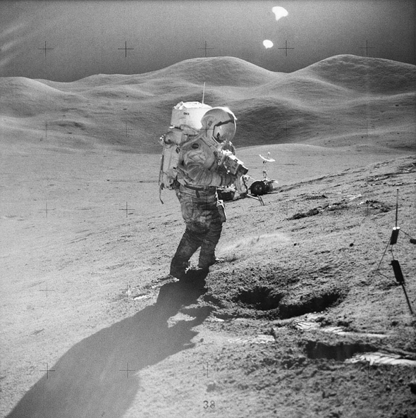 Apollo 15 mission image.