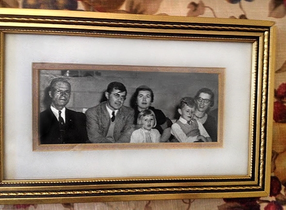 Vojtko family portrait from the 1950s.