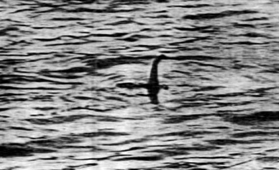 Hoaxed photo of the Loch Ness monster.