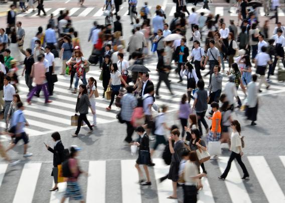 Walking Crowded