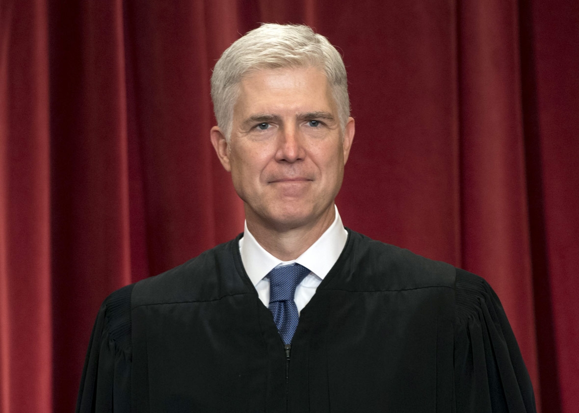 US Supreme Court Associate Justice Neil Gorsuch