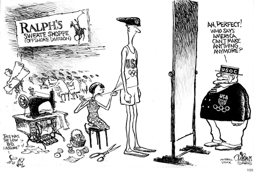 Cartoon by Pat Oliphant
