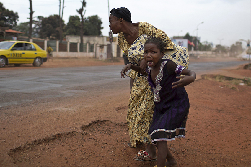 Shots fired in Bangui