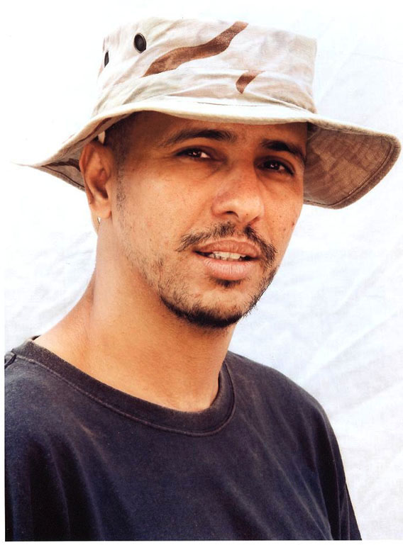 Undated photo of Mohamedou Ould Slahi taken by the ICRC at Guantanamo.