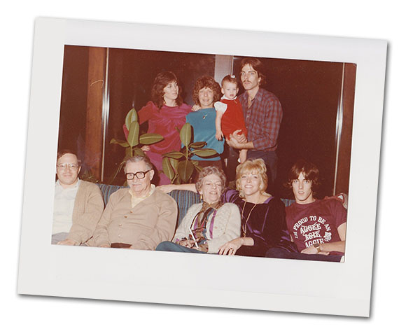 Cathy O&acirc;&#128;&#153;Daniel, top row left, and family. Linda White, second ,Cathy O&rsquo;Daniel, top row left, and family. Linda White, second right to left, bottom row.