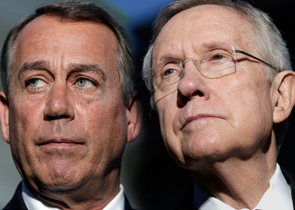 John Boehner, Harry Reid