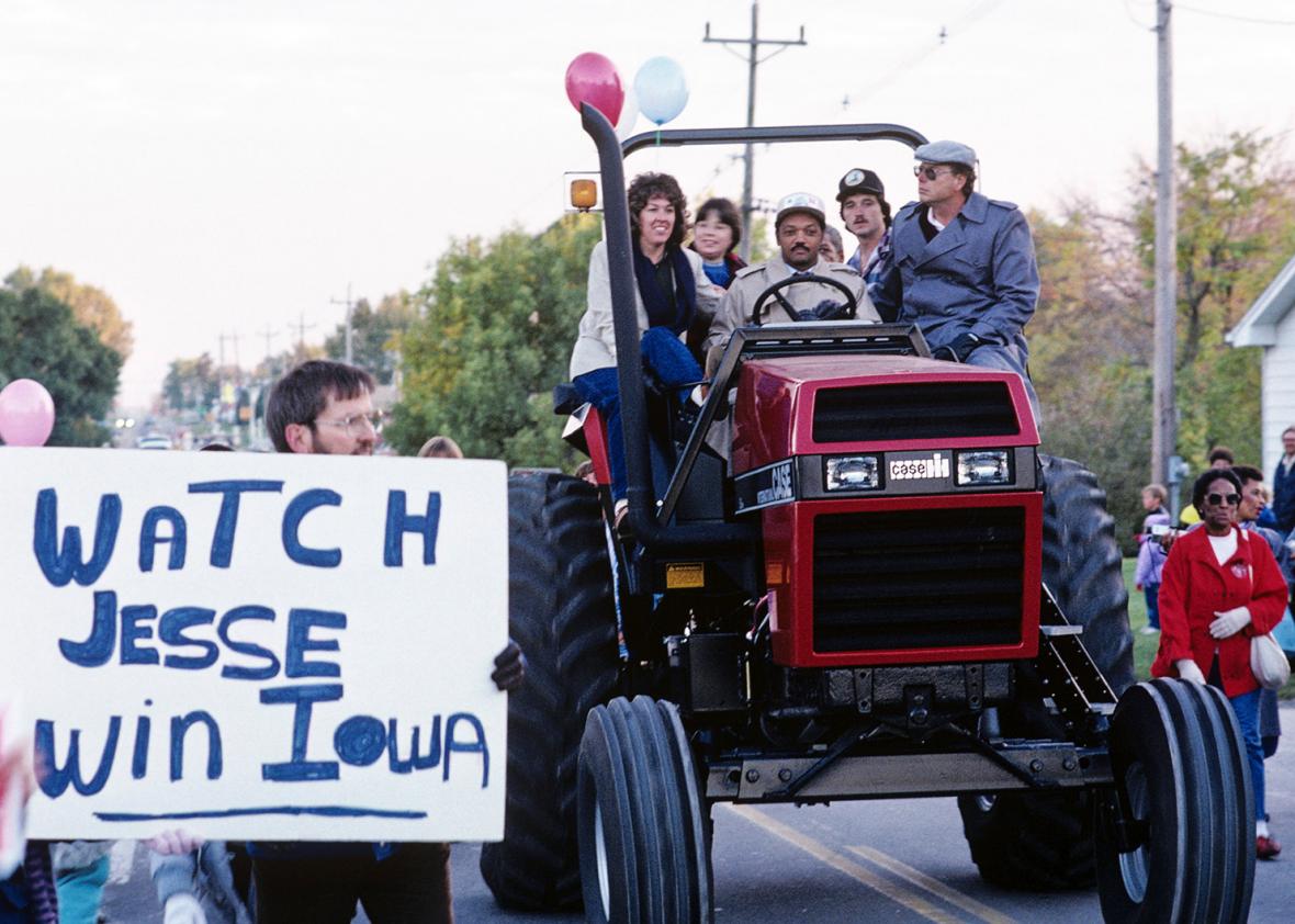 Jesse Jackson,  Iowa