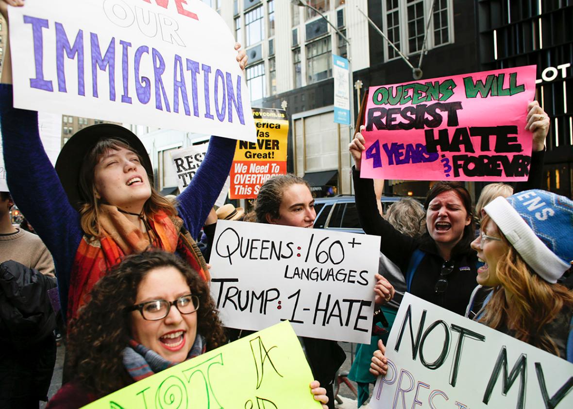 Women against Trump