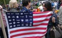 Protestors at Occupy Wall Street