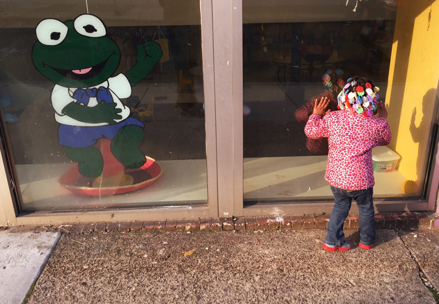 Hill&rsquo;s daughter loves day care and can&rsquo;t wait for it to start for the day. 