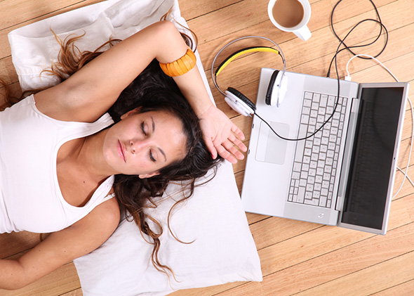 Sleeping Teens. Teenage sleep problems