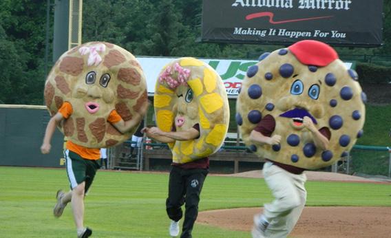 The Altoona Curve Panera Bread Bagel Race, Altoona, Pa. The Altoona Curve Panera Bread Bagel Race, Altoona, Pa.