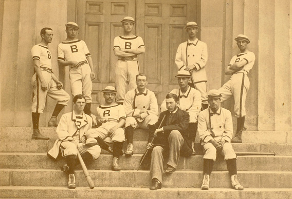 William Edward White on the 1879 Brown baseball team. 