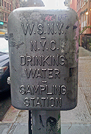 Water Sampling Station, East Village.