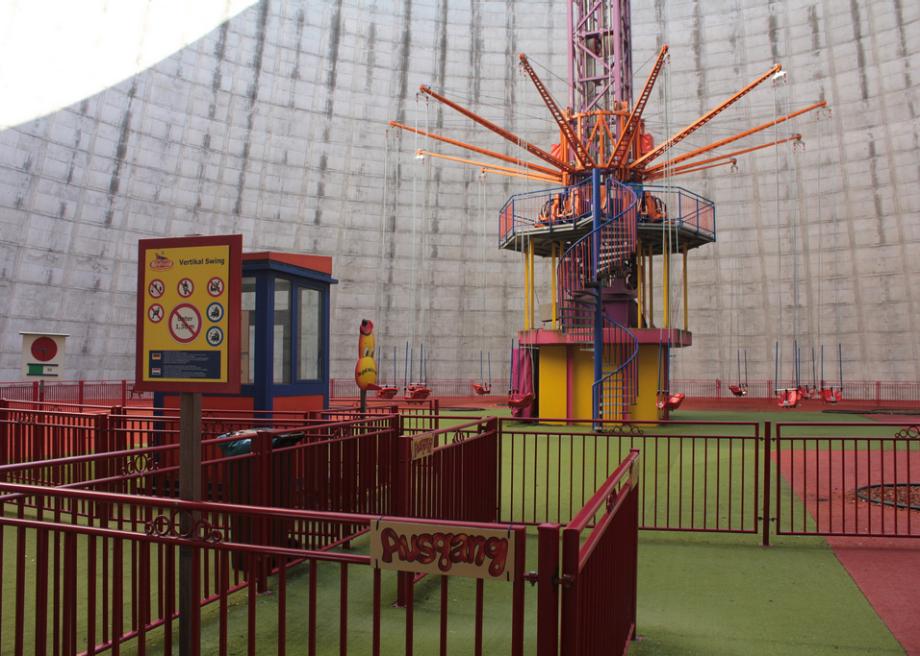 This German Amusement Park Is Inside A Nuclear Power Plant