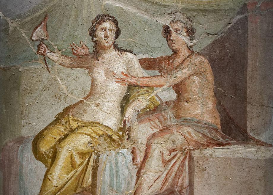 Ancient King Porn Paintings - Gabinetto Segreto in Naples holds once-bannd erotic art from Pompeii